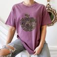 Apple Camoflauge Clothing Camo Student Teacher Cute School Women's Comfort Colors T-Shirt Moss