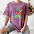 Apple Retro Play Is Learning Kindergarten Teacher Daycare Women's Comfort Colors T-Shirt Moss