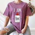 Art Teacher T-Shirt I Am The Glue Women's Comfort Colors T-Shirt Moss