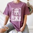 Artist Tarot Card Skeleton Painter Art Teacher Witchy Women's Comfort Colors T-Shirt Moss Artist Tarot Card Skeleton Painter Art Teacher Witchy Women's Comfort Colors T-Shirt Moss