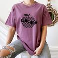Back To School Checkered Apple Teacher Checkerboard Teacher For Men Women Girls Kids Women's Comfort Colors T-Shirt Moss