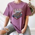 Books Rock Rock'n Roll Science Of Reading Teachers Guitar Women's Comfort Colors T-Shirt Moss Books Rock Rock'n Roll Science Of Reading Teachers Guitar Women's Comfort Colors T-Shirt Moss