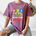 Bruh Did You Even Show Your Work For Science Teachers For Men Women Women's Comfort Colors T-Shirt Moss Bruh Did You Even Show Your Work For Science Teachers For Men Women Women's Comfort Colors T-Shirt Moss