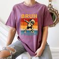 Bruh It's Field Day Teacher Happy Field Day Dabbing Boy Women's Comfort Colors T-Shirt Moss Bruh It's Field Day Teacher Happy Field Day Dabbing Boy Women's Comfort Colors T-Shirt Moss