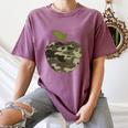 Camo Apple Camouflage Clothing School Student Camo Teacher Men Women Kids Women's Comfort Colors T-Shirt Moss