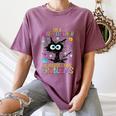 Cat Kitty I'm A Math Teacher Of Course I Have Problems Women's Comfort Colors T-Shirt Moss