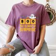 Chemistry Boo The Element Of Surprise Science Teacher Women's Comfort Colors T-Shirt Moss Chemistry Boo The Element Of Surprise Science Teacher Women's Comfort Colors T-Shirt Moss