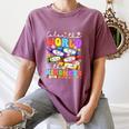 Color The World With Kindness Crayon Positivity Teacher Women's Comfort Colors T-Shirt Moss