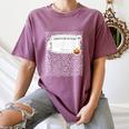 Composition Notebook Costume Adult Halloween For Teacher Women's Comfort Colors T-Shirt Moss Composition Notebook Costume Adult Halloween For Teacher Women's Comfort Colors T-Shirt Moss
