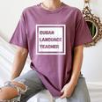 Cuban Language Teacher Women's Comfort Colors T-Shirt Moss