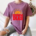 Cute Bilingual Spanish Teacher Buenos Dias Sunshine Women's Comfort Colors T-Shirt Moss Cute Bilingual Spanish Teacher Buenos Dias Sunshine Women's Comfort Colors T-Shirt Moss