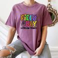 Field Day Yellow Team For Teacher Kids Field Day Games Women's Comfort Colors T-Shirt Moss Field Day Yellow Team For Teacher Kids Field Day Games Women's Comfort Colors T-Shirt Moss