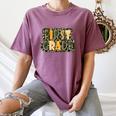 First 1St Grade Camo Camouflage Boy Teacher Back To School Women's Comfort Colors T-Shirt Moss