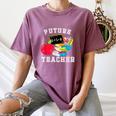 Future Teacher Costume For Adults And Kids T-Shirt Women's Comfort Colors T-Shirt Moss Future Teacher Costume For Adults And Kids T-Shirt Women's Comfort Colors T-Shirt Moss