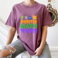 Halloween Monster Math Teacher Men Women Women's Comfort Colors T-Shirt Moss Halloween Monster Math Teacher Men Women Women's Comfort Colors T-Shirt Moss