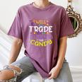 Halloween Teacher Will Trade Students For Candy Women Men Women's Comfort Colors T-Shirt Moss Halloween Teacher Will Trade Students For Candy Women Men Women's Comfort Colors T-Shirt Moss