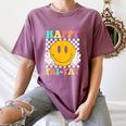 Happy Fri-Yay Teacher Friday Weekend School Women's Comfort Colors T-Shirt Moss