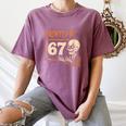 Haunted By 67 Halloween 67 Meme Six Seven Teacher Women's Comfort Colors T-Shirt Moss Haunted By 67 Halloween 67 Meme Six Seven Teacher Women's Comfort Colors T-Shirt Moss