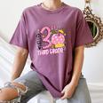 Hello 3rd Third Grade Back To School Pink Leopard Teacher Women's Comfort Colors T-Shirt Moss Hello 3rd Third Grade Back To School Pink Leopard Teacher Women's Comfort Colors T-Shirt Moss