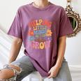 Helping Little Minds Grow Teacher First Day Back To School Women's Comfort Colors T-Shirt Moss Helping Little Minds Grow Teacher First Day Back To School Women's Comfort Colors T-Shirt Moss