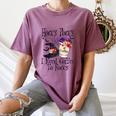 Hocus Pocus I Need Coffee To Focus Halloween Teacher Women's Comfort Colors T-Shirt Moss