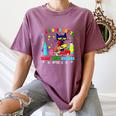 It's A Good-Day To Teach Tiny Humans Pre-K Cat Teacher Lover Women's Comfort Colors T-Shirt Moss
