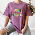 Kids Back To School Teachers Special Education Dream Team Women's Comfort Colors T-Shirt Moss