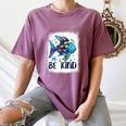 Be Kind Rainbow Fish Teacher Life Back To School Teaching Men Women Women's Comfort Colors T-Shirt Moss