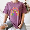 Kindergarten Rainbow Girls Boys Teacher Team Kinder Squad Women's Comfort Colors T-Shirt Moss Kindergarten Rainbow Girls Boys Teacher Team Kinder Squad Women's Comfort Colors T-Shirt Moss