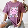 Kindergarten Vibes First Day Of School Kindergarten Teacher Women's Comfort Colors T-Shirt Moss