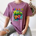 Let The Games Begin Fourth Grade Field Day 2025 Teacher Kid Women's Comfort Colors T-Shirt Moss Let The Games Begin Fourth Grade Field Day 2025 Teacher Kid Women's Comfort Colors T-Shirt Moss
