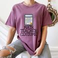 Math Teacher Costume Tshirt Halloween High School Calculator Women's Comfort Colors T-Shirt Moss Math Teacher Costume Tshirt Halloween High School Calculator Women's Comfort Colors T-Shirt Moss