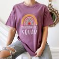 Multilingual Squad Multilingual Teacher Appreciation Kids Women's Comfort Colors T-Shirt Moss
