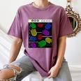 Nerdy Forms Nanotubes Chemistry Teacher Geek Women's Comfort Colors T-Shirt Moss