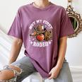Not My First Rodeo Back To School Teacher Women's Comfort Colors T-Shirt Moss