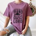 Piano Teacher Pianist Women's Comfort Colors T-Shirt Moss Piano Teacher Pianist Women's Comfort Colors T-Shirt Moss