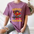 Pirate Pre-K Teacher Preschool Halloween Women's Comfort Colors T-Shirt Moss Pirate Pre-K Teacher Preschool Halloween Women's Comfort Colors T-Shirt Moss