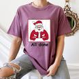 Retro All Done Christmas Special Ed Teacher Team Santa Women Women's Comfort Colors T-Shirt Moss Retro All Done Christmas Special Ed Teacher Team Santa Women Women's Comfort Colors T-Shirt Moss