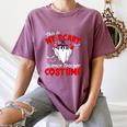 This Is My Scary Science Teacher Costume Ghost Halloween Women's Comfort Colors T-Shirt Moss This Is My Scary Science Teacher Costume Ghost Halloween Women's Comfort Colors T-Shirt Moss