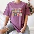 Social Studies Is My Jam History Teacher Back To School Women's Comfort Colors T-Shirt Moss