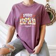 Spooky SPED Squad Special Education Teacher Halloween Ghost Women's Comfort Colors T-Shirt Moss Spooky SPED Squad Special Education Teacher Halloween Ghost Women's Comfort Colors T-Shirt Moss