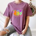 Spooky Teacher Halloween Ghost Fall Autumn Season Women Women's Comfort Colors T-Shirt Moss