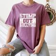 Stomp Out Bullying Back To School Education Teacher Women's Comfort Colors T-Shirt Moss Stomp Out Bullying Back To School Education Teacher Women's Comfort Colors T-Shirt Moss