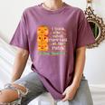 I Teach The Cutest Pumpkins In The Patch Infant Teacher Women's Comfort Colors T-Shirt Moss