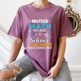 I Teach Math Because Science Teachers Need Heroes Too Women's Comfort Colors T-Shirt Moss