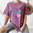 Teacher 90s Retro Colorful Teacher Of The 90s Back To School Women's Comfort Colors T-Shirt Moss Teacher 90s Retro Colorful Teacher Of The 90s Back To School Women's Comfort Colors T-Shirt Moss