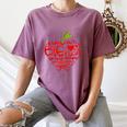 Teacher Day T Shirt Appreciation Day Apple Teach Learn Women's Comfort Colors T-Shirt Moss Teacher Day T Shirt Appreciation Day Apple Teach Learn Women's Comfort Colors T-Shirt Moss