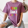 Teacher Early Childhood Education Preschool Head Start Crew Women's Comfort Colors T-Shirt Moss Teacher Early Childhood Education Preschool Head Start Crew Women's Comfort Colors T-Shirt Moss