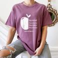 Teacher Empower Student Teacher Protest Supporter Red For Ed Women's Comfort Colors T-Shirt Moss Teacher Empower Student Teacher Protest Supporter Red For Ed Women's Comfort Colors T-Shirt Moss