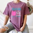 Teacher Of Tiny Humans Preschool Pre K Kindergarten Teacher Women's Comfort Colors T-Shirt Moss